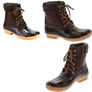 *CLEARANCE!!!* Waterproof Brown Duck Boots